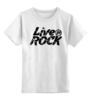 Заказать детскую футболку в Москве. Детская футболка классическая унисекс Футболка LiveInRock от pirll - готовые дизайны и нанесение принтов.