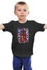 Заказать детскую футболку в Москве. Детская футболка классическая унисекс 10th флаг UK (Доктор Кто) от printik - готовые дизайны и нанесение принтов.