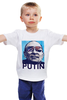 Заказать детскую футболку в Москве. Детская футболка классическая унисекс Путин от Яхонт - готовые дизайны и нанесение принтов.