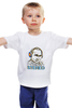 Заказать детскую футболку в Москве. Детская футболка классическая унисекс Путин от Djimas Leonki - готовые дизайны и нанесение принтов.