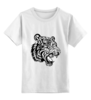 Заказать детскую футболку в Москве. Детская футболка классическая унисекс Тигр от leisan_99 - готовые дизайны и нанесение принтов.