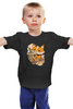 Заказать детскую футболку в Москве. Детская футболка классическая унисекс Corgi Boba от Павел Павел - готовые дизайны и нанесение принтов.