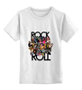 Заказать детскую футболку в Москве. Детская футболка классическая унисекс Рок-н-ролл от YellowCloverShop - готовые дизайны и нанесение принтов.