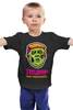 Заказать детскую футболку в Москве. Детская футболка классическая унисекс Трамп зомби от Leichenwagen - готовые дизайны и нанесение принтов.
