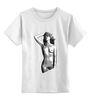 Заказать детскую футболку в Москве. Детская футболка классическая унисекс Kate Moss от Женя Ильин - готовые дизайны и нанесение принтов.