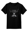 Заказать детскую футболку в Москве. Детская футболка классическая унисекс Стильный кот от printik - готовые дизайны и нанесение принтов.