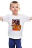 Заказать детскую футболку в Москве. Детская футболка классическая унисекс Крутой Боец от aleks_say - готовые дизайны и нанесение принтов.