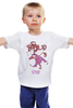 Заказать детскую футболку в Москве. Детская футболка классическая унисекс Знак зодиака Лев от theirenemen - готовые дизайны и нанесение принтов.