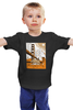 Заказать детскую футболку в Москве. Детская футболка классическая унисекс Bear on Shark / Медведь на Акуле   от crash - готовые дизайны и нанесение принтов.