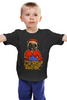 Заказать детскую футболку в Москве. Детская футболка классическая унисекс Пёс боксёр от Leichenwagen - готовые дизайны и нанесение принтов.
