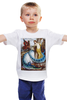 Заказать детскую футболку в Москве. Детская футболка классическая унисекс Руджеро и Анжелика (Арнольд Бёклин) от trend - готовые дизайны и нанесение принтов.