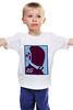 Заказать детскую футболку в Москве. Детская футболка классическая унисекс Daft punk                от dyzel1 - готовые дизайны и нанесение принтов.