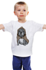 Заказать детскую футболку в Москве. Детская футболка классическая унисекс Бульдог от printik - готовые дизайны и нанесение принтов.