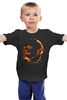 Заказать детскую футболку в Москве. Детская футболка классическая унисекс Пламенный Ленин от ГПМНпR'n'R - готовые дизайны и нанесение принтов.