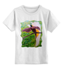 Заказать детскую футболку в Москве. Детская футболка классическая унисекс Райская птица от veatim@yandex.ru - готовые дизайны и нанесение принтов.