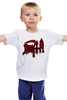 Заказать детскую футболку в Москве. Детская футболка классическая унисекс Death band от Leichenwagen - готовые дизайны и нанесение принтов.