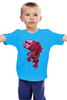 Заказать детскую футболку в Москве. Детская футболка классическая унисекс Рыбка  от ПРИНТЫ ПЕЧАТЬ  - готовые дизайны и нанесение принтов.