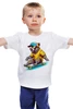 Заказать детскую футболку в Москве. Детская футболка классическая унисекс Крутой Бро от motorv3@rambler.ru - готовые дизайны и нанесение принтов.