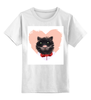 Заказать детскую футболку в Москве. Детская футболка классическая унисекс Портрет кота от Anna Lomachenko - готовые дизайны и нанесение принтов.