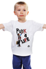 Заказать детскую футболку в Москве. Детская футболка классическая унисекс Punk 4 Life от skynatural - готовые дизайны и нанесение принтов.