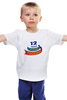 Заказать детскую футболку в Москве. Детская футболка классическая унисекс День России от se-060362 - готовые дизайны и нанесение принтов.
