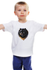 Заказать детскую футболку в Москве. Детская футболка классическая унисекс Волк  от ПРИНТЫ ПЕЧАТЬ  - готовые дизайны и нанесение принтов.
