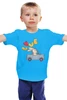 Заказать детскую футболку в Москве. Детская футболка классическая унисекс Rabbit Love от skynatural - готовые дизайны и нанесение принтов.