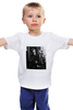 Заказать детскую футболку в Москве. Детская футболка классическая унисекс Джеймс Дин James Dean с котом от James Dean - готовые дизайны и нанесение принтов.