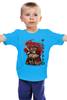 Заказать детскую футболку в Москве. Детская футболка классическая унисекс Тоторо Самурай от printik - готовые дизайны и нанесение принтов.