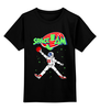 Заказать детскую футболку в Москве. Детская футболка классическая унисекс Space Jam x Jordan от coolmag - готовые дизайны и нанесение принтов.