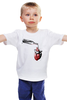 Заказать детскую футболку в Москве. Детская футболка классическая унисекс Сердце от Тот Самый - готовые дизайны и нанесение принтов.