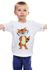 Заказать детскую футболку в Москве. Детская футболка классическая унисекс Тигренок от VM-c - готовые дизайны и нанесение принтов.