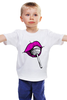 Заказать детскую футболку в Москве. Детская футболка классическая унисекс pink lips от anelecom - готовые дизайны и нанесение принтов.