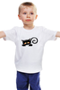 Заказать детскую футболку в Москве. Детская футболка классическая унисекс Кошечка от queen  - готовые дизайны и нанесение принтов.