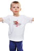 Заказать детскую футболку в Москве. Детская футболка классическая унисекс бумажный журавлик от 4erta - готовые дизайны и нанесение принтов.