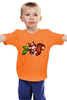 Заказать детскую футболку в Москве. Детская футболка классическая унисекс Белка с орешками  от ПРИНТЫ ПЕЧАТЬ  - готовые дизайны и нанесение принтов.