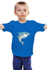 Заказать детскую футболку в Москве. Детская футболка классическая унисекс Акула от nadegda - готовые дизайны и нанесение принтов.