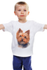 Заказать детскую футболку в Москве. Детская футболка классическая унисекс ❖Yorkshire Terrier❖ от balden - готовые дизайны и нанесение принтов.