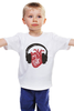 Заказать детскую футболку в Москве. Детская футболка классическая унисекс Love Music от geekbox - готовые дизайны и нанесение принтов.