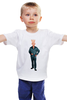 Заказать детскую футболку в Москве. Детская футболка классическая унисекс Человек-унитаз от Deliriumtech - готовые дизайны и нанесение принтов.