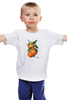 Заказать детскую футболку в Москве. Детская футболка классическая унисекс Апельсины от Виктор Гришин - готовые дизайны и нанесение принтов.