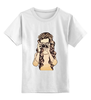 Заказать детскую футболку в Москве. Детская футболка классическая унисекс Девушка с камерой от priceless - готовые дизайны и нанесение принтов.