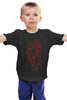 Заказать детскую футболку в Москве. Детская футболка классическая унисекс Красный медведь от Наталья Чернова - готовые дизайны и нанесение принтов.