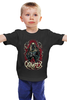 Заказать детскую футболку в Москве. Детская футболка классическая унисекс Carnifex band от Leichenwagen - готовые дизайны и нанесение принтов.