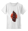 Заказать детскую футболку в Москве. Детская футболка классическая унисекс Самурай от YellowCloverShop - готовые дизайны и нанесение принтов.