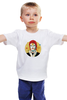 Заказать детскую футболку в Москве. Детская футболка классическая унисекс David Bowie  от cherdantcev - готовые дизайны и нанесение принтов.