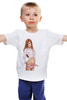 Заказать детскую футболку в Москве. Детская футболка классическая унисекс КРАСОТКА от Vinli.shop  - готовые дизайны и нанесение принтов.