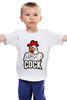 Заказать детскую футболку в Москве. Детская футболка классическая унисекс Cock  от ПРИНТЫ ПЕЧАТЬ  - готовые дизайны и нанесение принтов.
