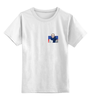 Заказать детскую футболку в Москве. Детская футболка классическая унисекс "Путин" от jasminshakhnazaryan9 - готовые дизайны и нанесение принтов.