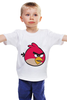 Заказать детскую футболку в Москве. Детская футболка классическая унисекс Angry birds от Diana Rabinovich - готовые дизайны и нанесение принтов.
